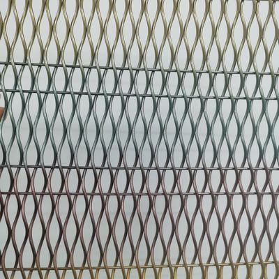 Metal Mesh Disesuaikan Pengaturan Publik Lebar 0,6m-2,4m Disesuaikan
