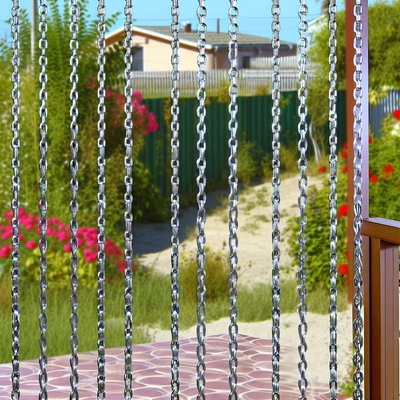 Dekoratif Aluminium Rantai Mesh Tirai untuk Taman & Desain Lansekap
