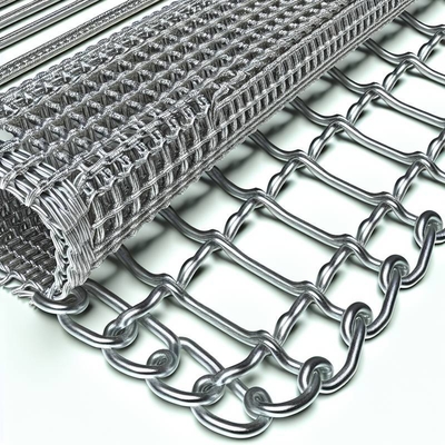 Rantai Tirai Aluminium Wire Mesh Dekoratif - Desain Khusus & awet
