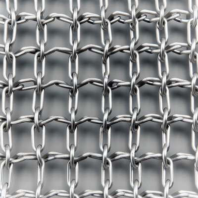 Rantai Tirai Aluminium Wire Mesh Dekoratif - Desain Khusus & awet