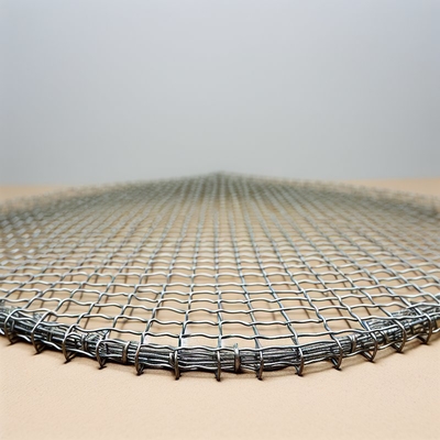 2.0mm Wire Diameter Arsitektur Woven Wire Mesh untuk taman lansekap