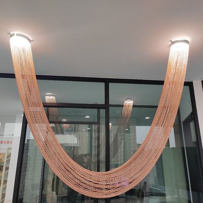 2mm Wire Diameter Chain Link Accessory Rails dan Fittings lainnya dengan Standar