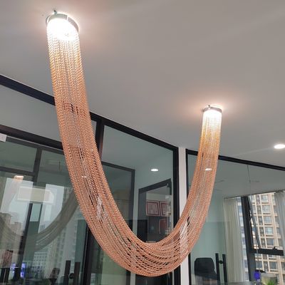 2mm Wire Diameter Chain Link Accessory Rails dan Fittings lainnya dengan Standar