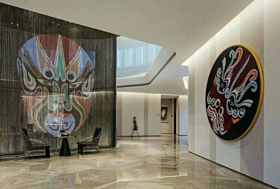 Tirai pintu kasa serangga hama logam yang kuat dan tahan lama untuk pintu