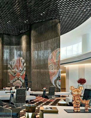 Tirai pintu kasa serangga hama logam yang kuat dan tahan lama untuk pintu