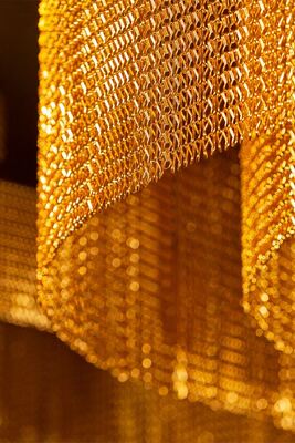 Kasa Nyamuk Rantai Aluminium Ukuran 12x24mm dengan Area Terbuka 60% dan Diameter Kawat 1.2mm untuk Perlindungan dari Serangga