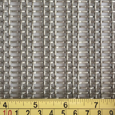 Jaring Arsitektur Baja Tahan Karat Fleksibel dengan Diameter Kabel 2,5mm X 4 dan Permukaan Berlapis Perunggu Antik untuk Fasad Bangunan