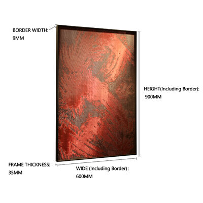 Karya Seni Logam Dekoratif Arsitektur Desain Mesh Terinspirasi Ember Modern