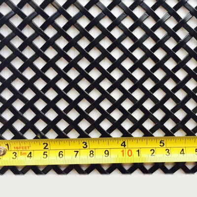 Lebar Disesuaikan Mesh Logam Arsitektur Panel Aluminium Tipe Mesh Diperluas untuk Aplikasi Komersial dan Industri