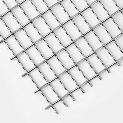 Arsitektur stainless steel Woven Wire Mesh untuk Lapisan Luar