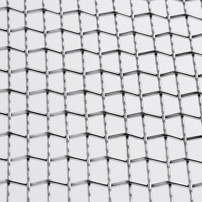 Arsitektur stainless steel Woven Wire Mesh untuk Lapisan Luar
