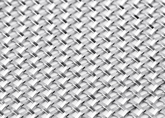 Partisi Pembagi 2.5mm Arsitektur Woven Wire Mesh 20 Mesh Multicolor