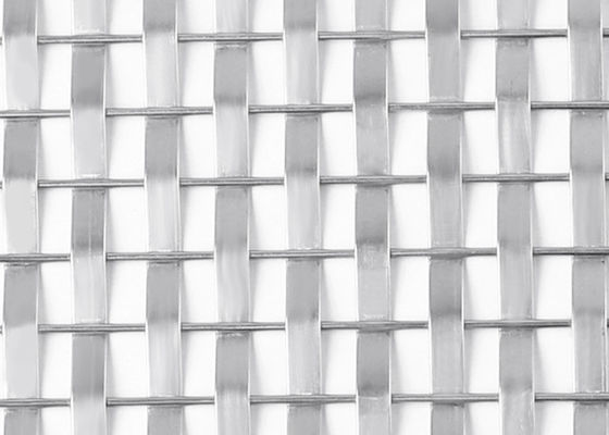Desain Interior Dekoratif Wire Stainless Steel Mesh Untuk Arsitektur Woven Wire Mesh