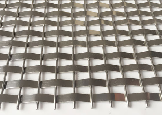 Desain Interior Dekoratif Wire Stainless Steel Mesh Untuk Arsitektur Woven Wire Mesh