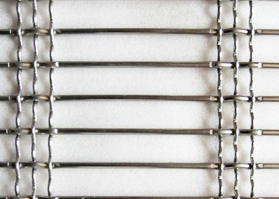 PVD 304 Stainless Steel Arsitektur Tenunan Wire Mesh Dekorasi Interior