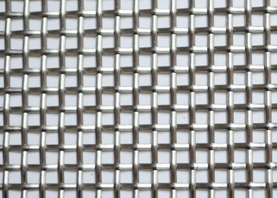 Layar Mesh Logam Dekoratif Setengah Bulat 1.8mm Untuk Windows 3.36kgs / m2