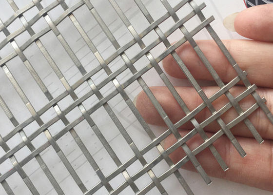 Peningkatan Proyek Reverse Dutch Weave Arsitektur Woven Wire Mesh Sertifikasi ISO9001-2015
