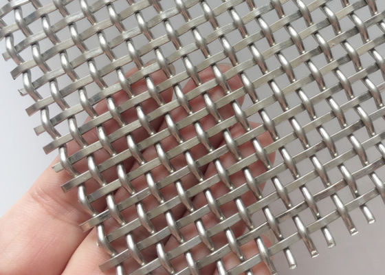 XY 5512 Arsitektur Woven Wire Mesh Anti Break Metal Room Divider Panels