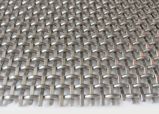 XY 5512 Arsitektur Woven Wire Mesh Anti Break Metal Room Divider Panels