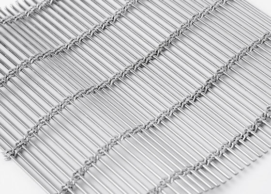 SHUOLONG Stainless Steel Cable Mesh Curtain Permukaan PVD Antirust