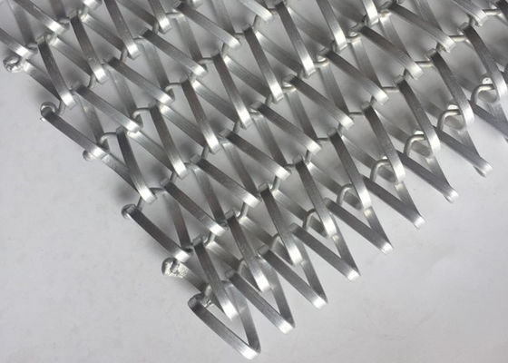 9mm 4m Aluminium Spiral Wire Mesh Antioksidasi