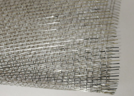 Tembaga Woven Glass Laminated Wire Mesh Oil Free 2.5m SGS
