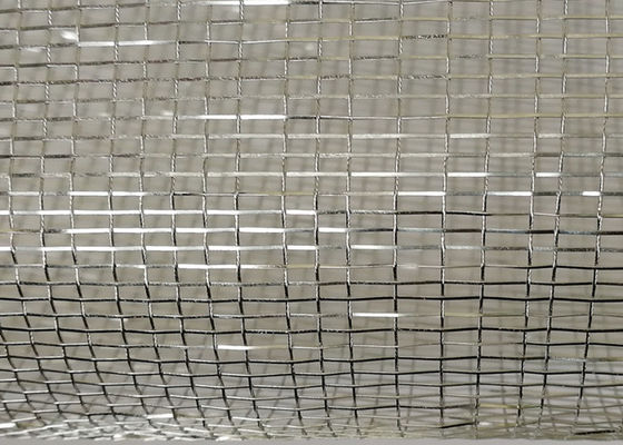 Tembaga Woven Glass Laminated Wire Mesh Oil Free 2.5m SGS