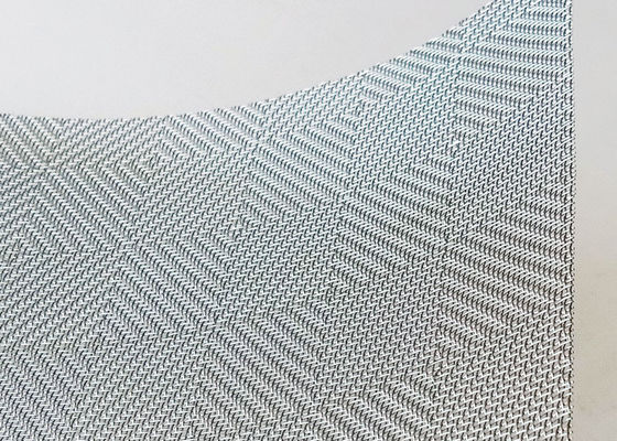 0.5mm Kaca Dengan Fabric Interlayer Anti Alkali Woven Metal Mesh Fabric ODM
