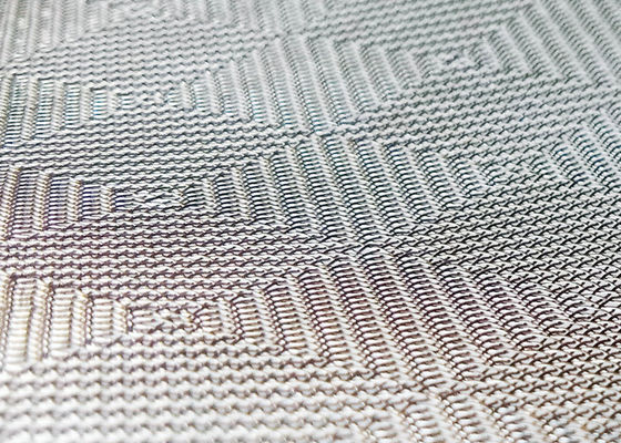 0.5mm Kaca Dengan Fabric Interlayer Anti Alkali Woven Metal Mesh Fabric ODM