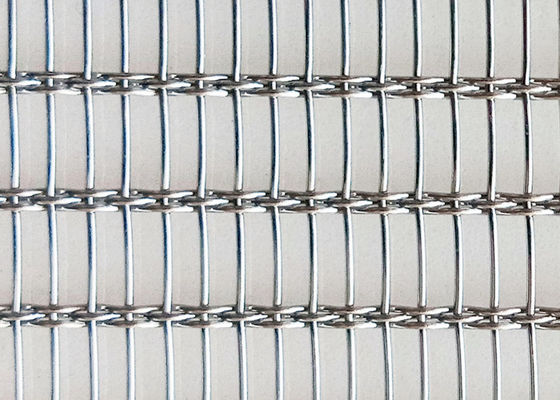 SS304 Glass Interlayer Interior Wire Mesh Dekoratif Desain 1.2mm