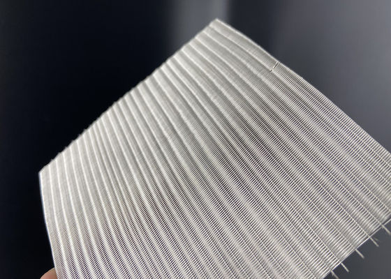 Eco Silver Stainless Steel Interior Wire Mesh Layar 0.6mm 0% Area Pembukaan