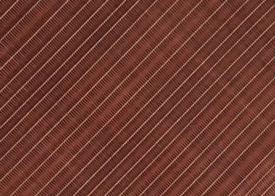 Anggur Merah Kaca Interlayer Interior Wire Mesh 10m 50m Dekoratif Woven Metal Mesh
