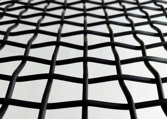 10mm 1 × 3m Double Crimp Aluminium Wire Mesh Facade Cladding