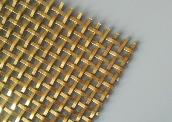 3m Multicolor Dekoratif Wire Mesh Grilles Plated Metal Steel Security Screens
