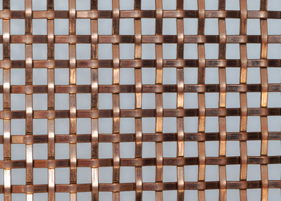 3m Multicolor Dekoratif Wire Mesh Grilles Plated Metal Steel Security Screens