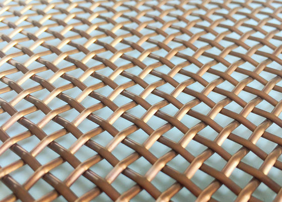 Interior Furniture Dekoratif Wire Mesh Grilles Untuk Lemari 1.8mm 0.8''X0.8''