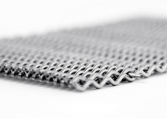 316 Tenunan Polos Stainless Steel Kain Mesh Layar 2mm Dia L3m