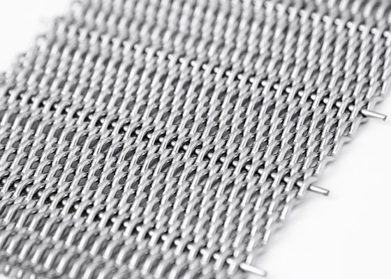 316 Tenunan Polos Stainless Steel Kain Mesh Layar 2mm Dia L3m