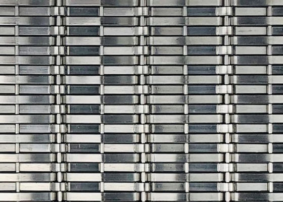 Kandang Kain Mesh Stainless Steel Arsitektur Lebar 2.2mm Dia 2.5m