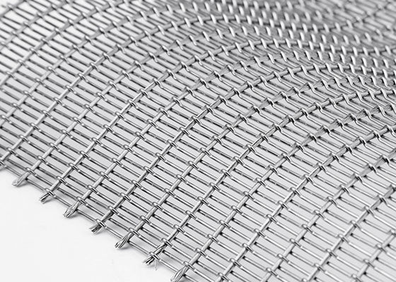 120m Building Kerai Fleksibel Metal Mesh Antacid Permukaan Halus