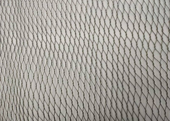 50x50mm Antirust Flexible Wire Mesh 1.6mm Dia Braided Wire Mesh Bird Screen