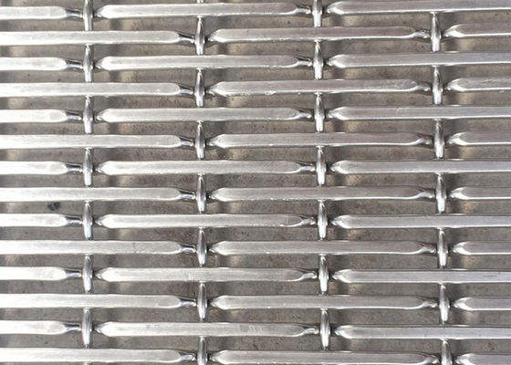 3mm Tebal Stainless Steel Arsitektur Mesh Woven Wire Pembagi Ruang Layar