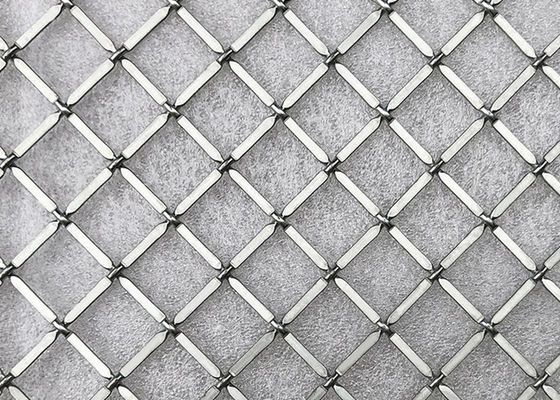Ss Warna Alami Woven Crimped Wire Mesh Metal Screen Untuk Pintu Kabinet