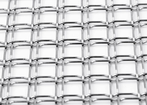 Anggar Antiacid Double Crimped Wire Mesh 304 Dekorasi Stainless Steel
