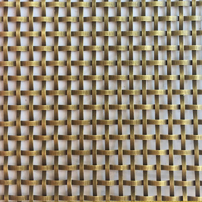 Serbaguna Arsitektur Woven Wire Mesh Dengan Ketebalan 5mm Dan 2,0mm X 3 Cable Diameter