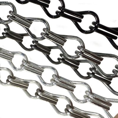 Ukuran dan Desain yang Disesuaikan Baja Berkualitas Aluminium Logam Hias Wire Mesh Untuk Dekorasi