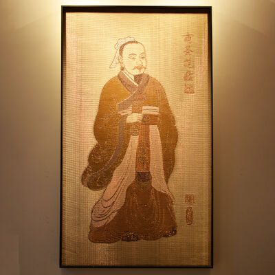 Custom Light & Shadow Metal Mesh Wall Art Portrait Dekorasi Panel