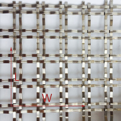 Anodizing Architectural Metal Mesh Ukuran Jala Disesuaikan Cocok untuk Filtrasi dan Aplikasi Arsitektur Kreatif