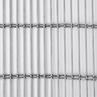 Kawat Anyam Dekoratif 1.8mm Crimped Grup Pitch Kawat Lurus 10mm